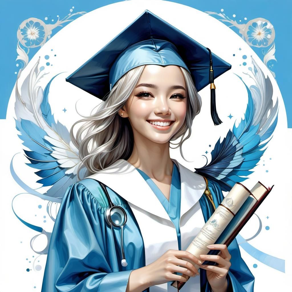 Medical Student Celebrates Graduation in Hyperrealistic Digi...