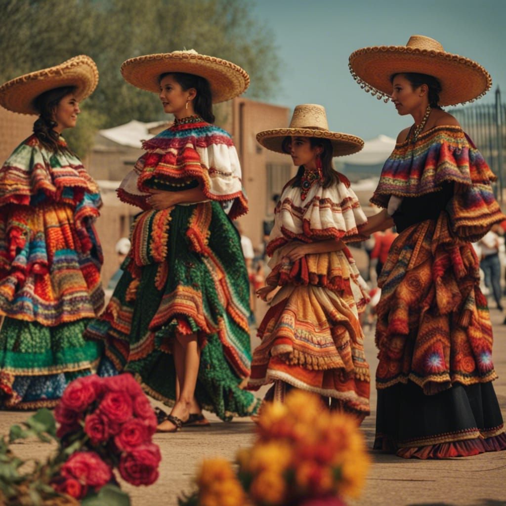 Vibrant Display of Mexican Culture