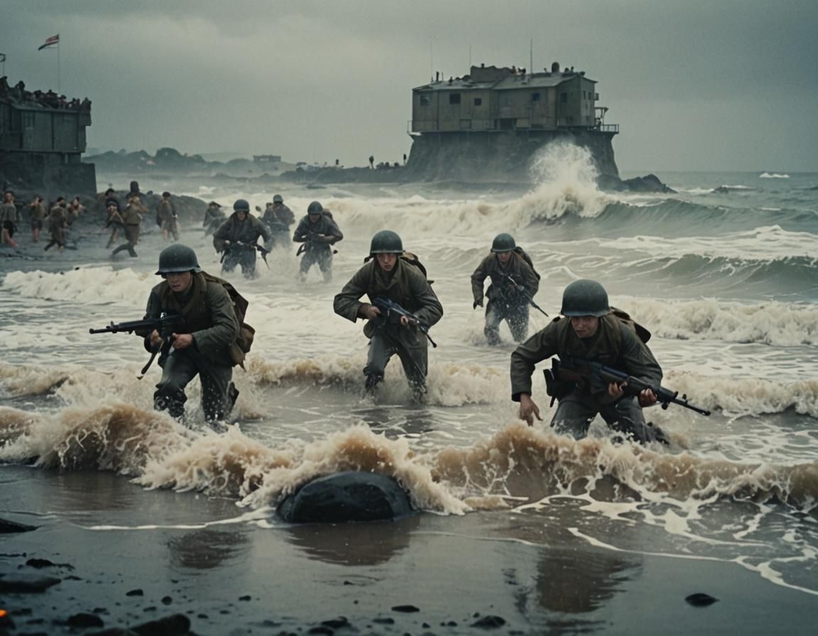 Storming the Beach