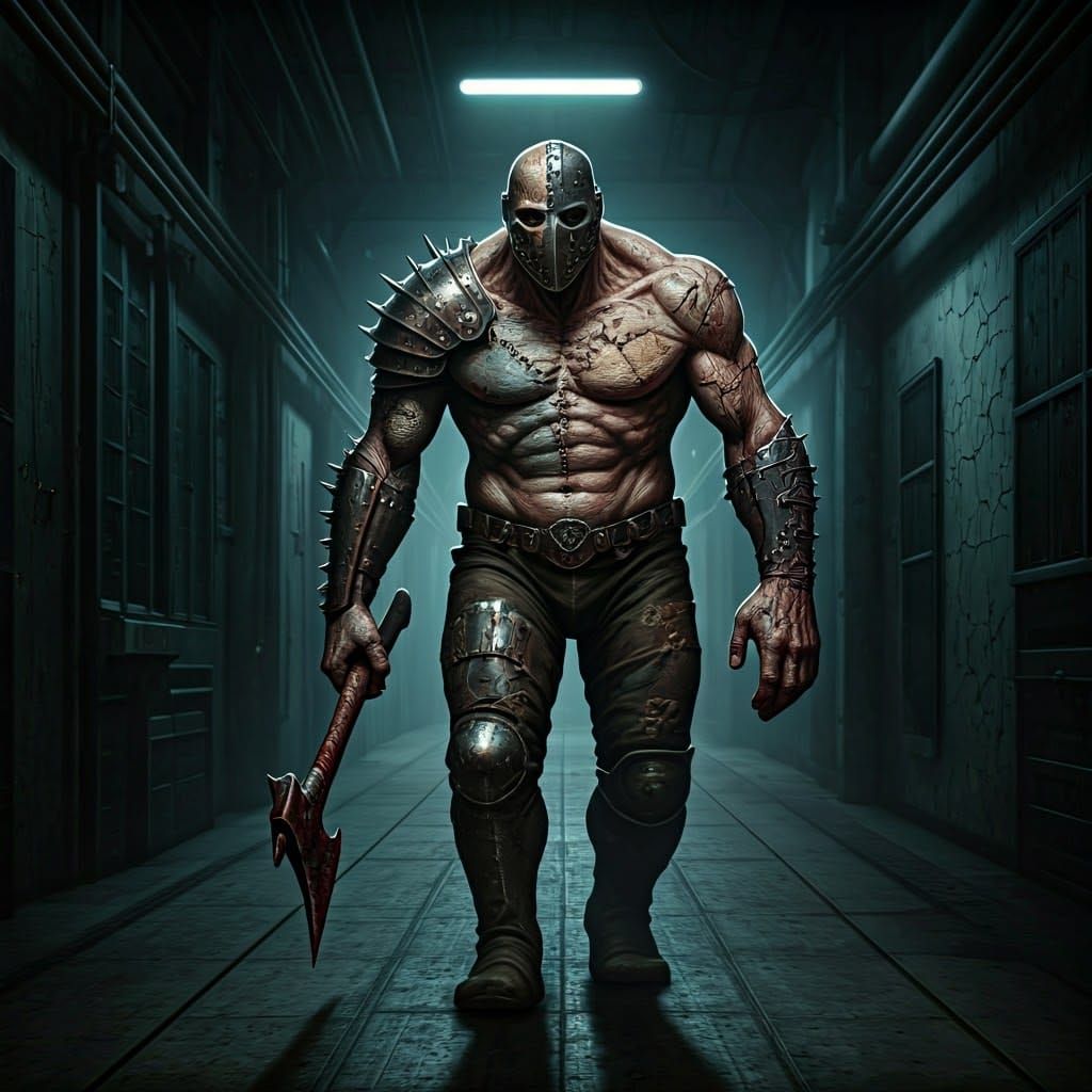 Hulking Patchwork Beast Lurches Forward in Dark Factory