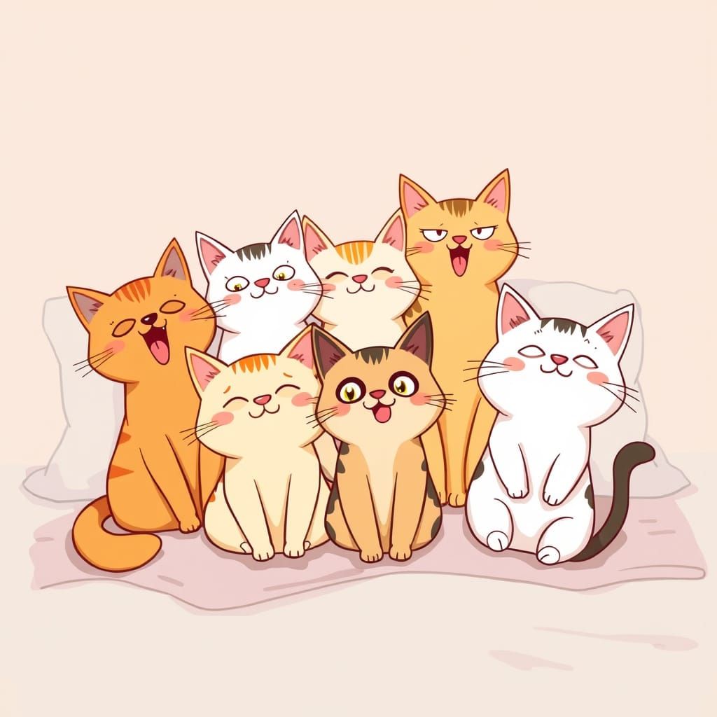 Kawaii cats 1