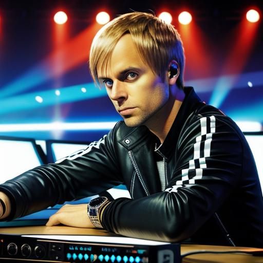 Portrait Inspired by Armin van Buuren