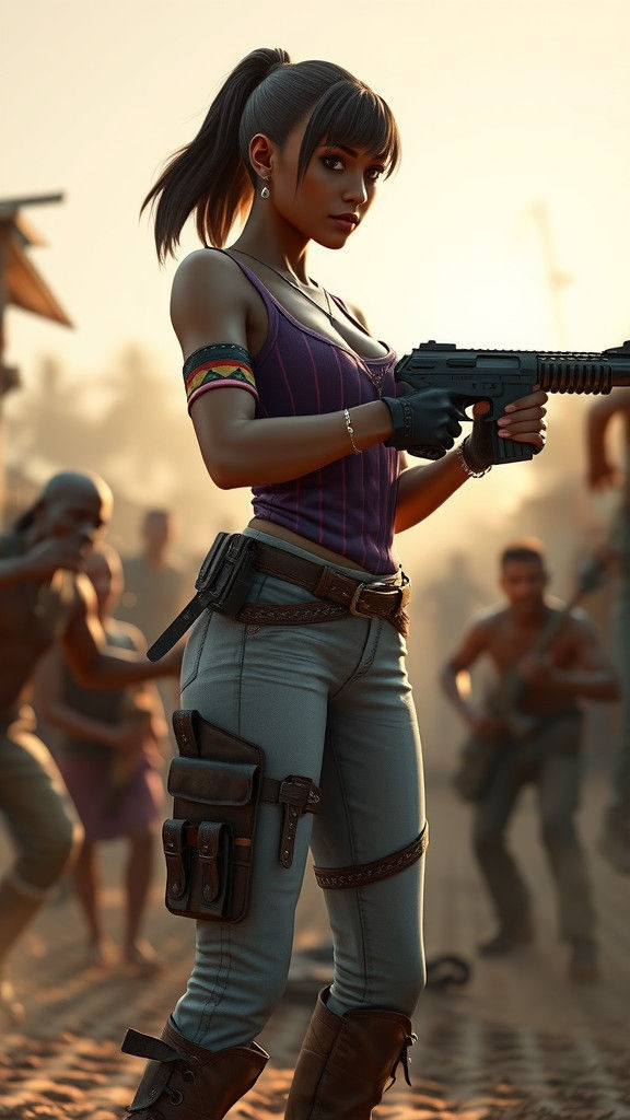 Sheva Alomar (Kijuju Village, Resident Evil 5)