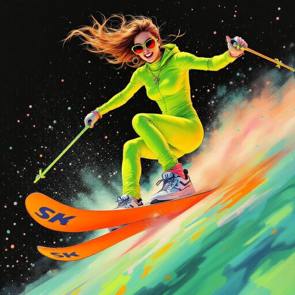 Stellar skiing