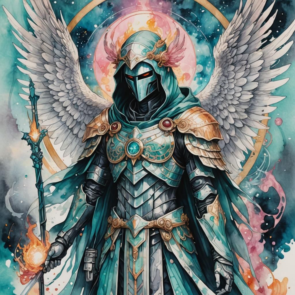 Ethereal Guardian of the Cosmos