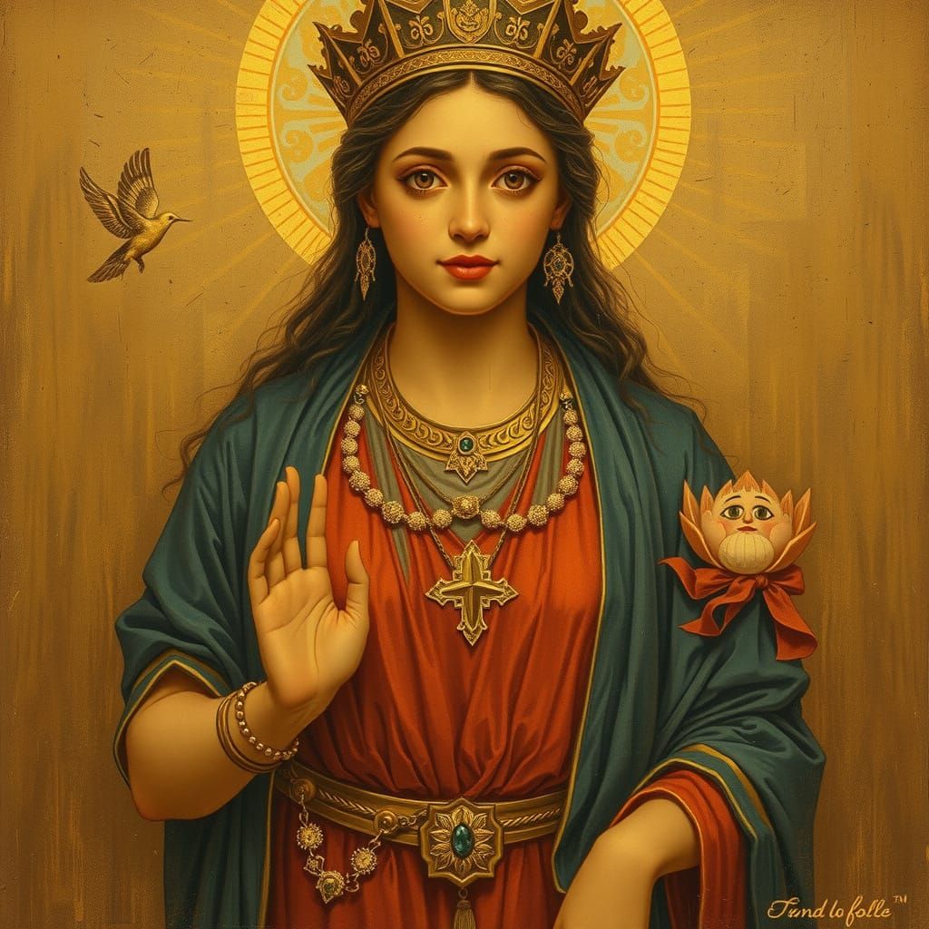 Ethereal Goddess Beyond Mortal Idols