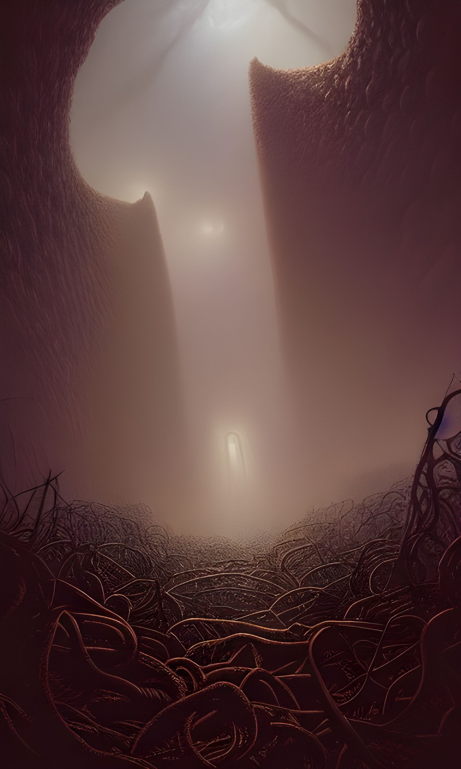 Vined Town: A Hyperdetailed Fantasycore Vision