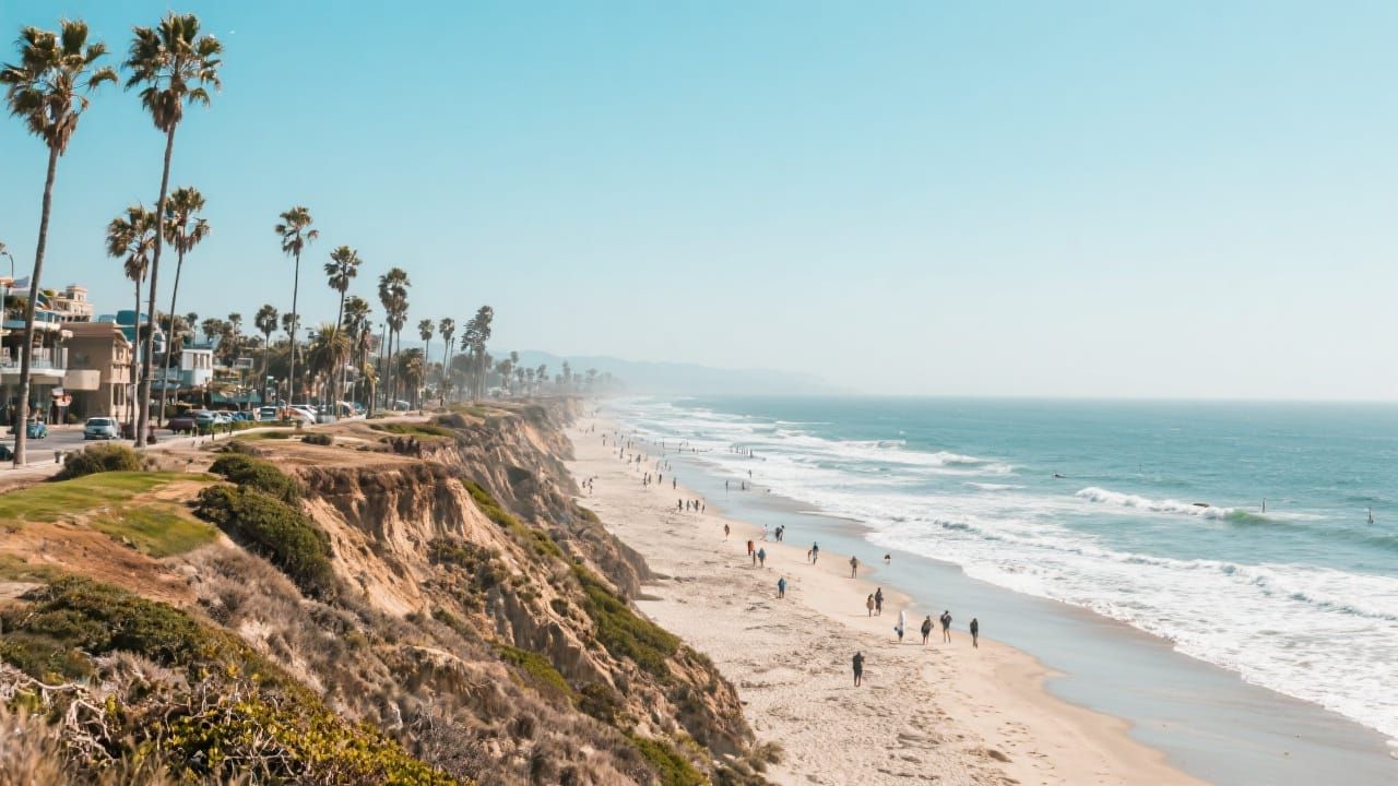 Scenic View of Newport Beach, California