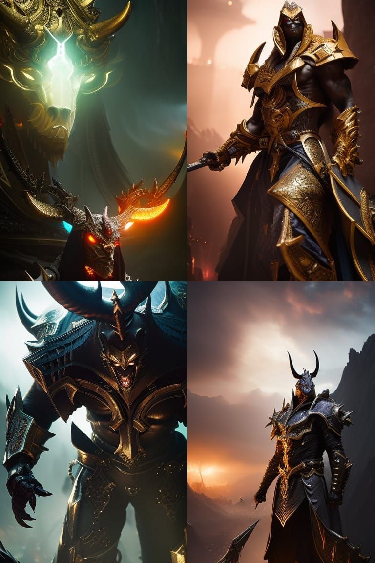 Egyptian Demon Knight Oversees Contract Signing