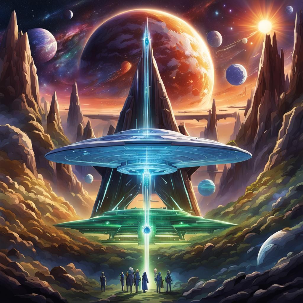 Galactic Federation: Anime-Style Alliance of Dimensions