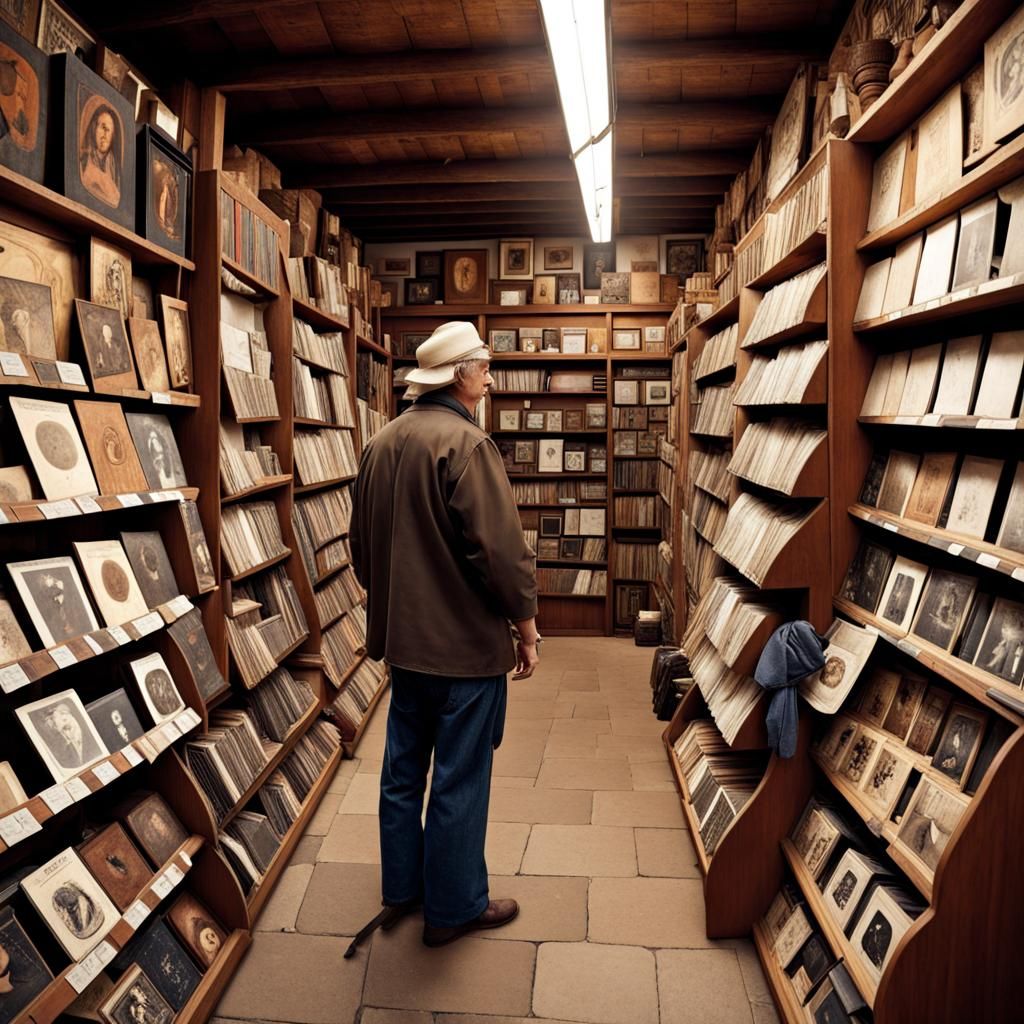 The Sacred Store: A Silent Music Scene