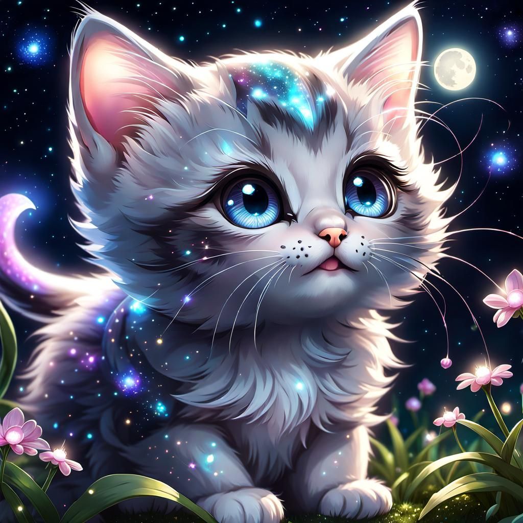 Galaxy kitten