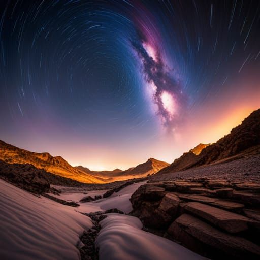 Stunning Long Exposure Starscape: A National Geographic Mast...