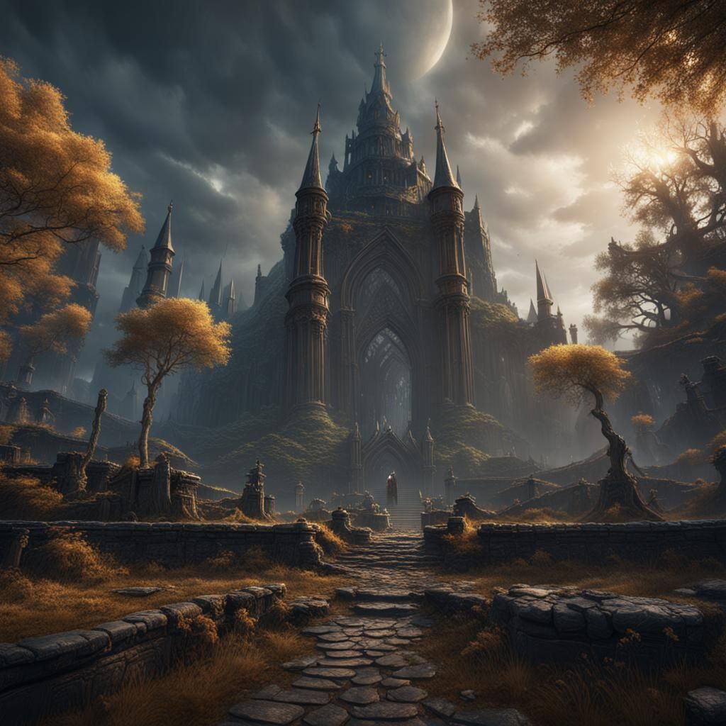 Elden Ring: Detailed Matte Painting