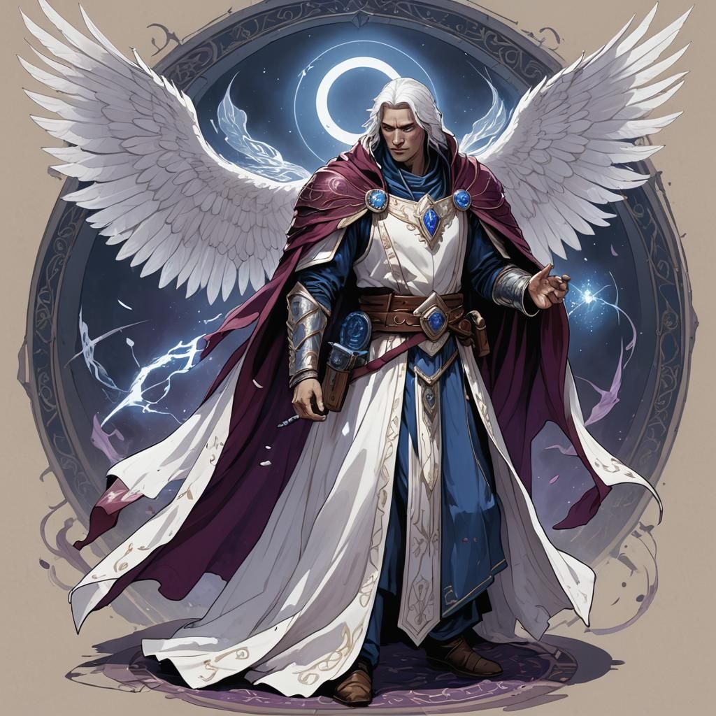 Aasimar Sorcerer Heals a Fighter with Divine Magic