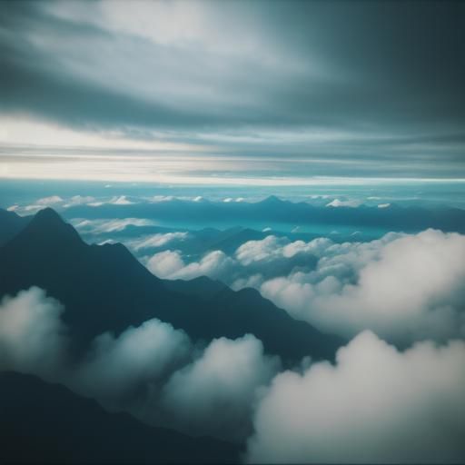 Cinematic Film Still of Clouds Unfolding