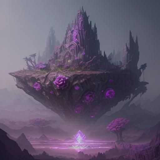 Diamond Rose Fantasy Concept Art