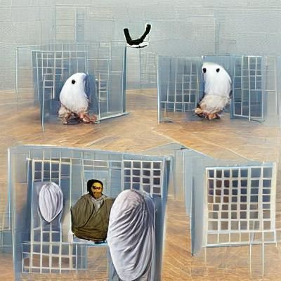 Invisible Man Among Friends: A Study in Isolation
