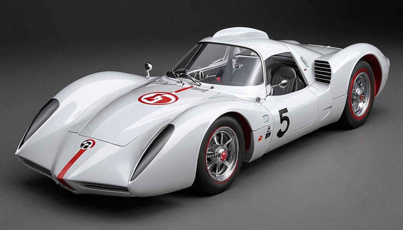 Mach_5 is Go_Mifune car from the "Mach GoGoGo" animated series inspired on manga by Tatsuo Yoshida, mach5