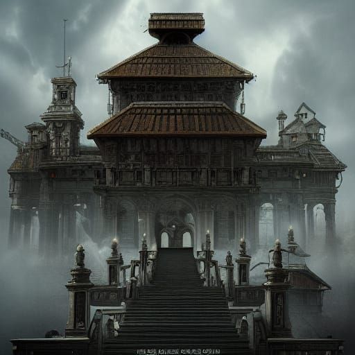 Epic Cinematic Lock: Detailed Digital Matte Painting