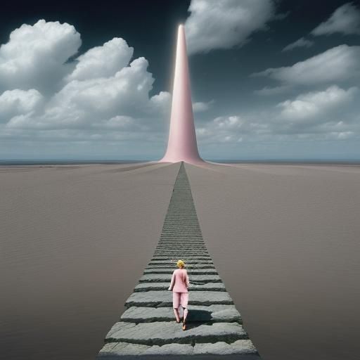 Surreal Dreamscape Inspired by Album Art