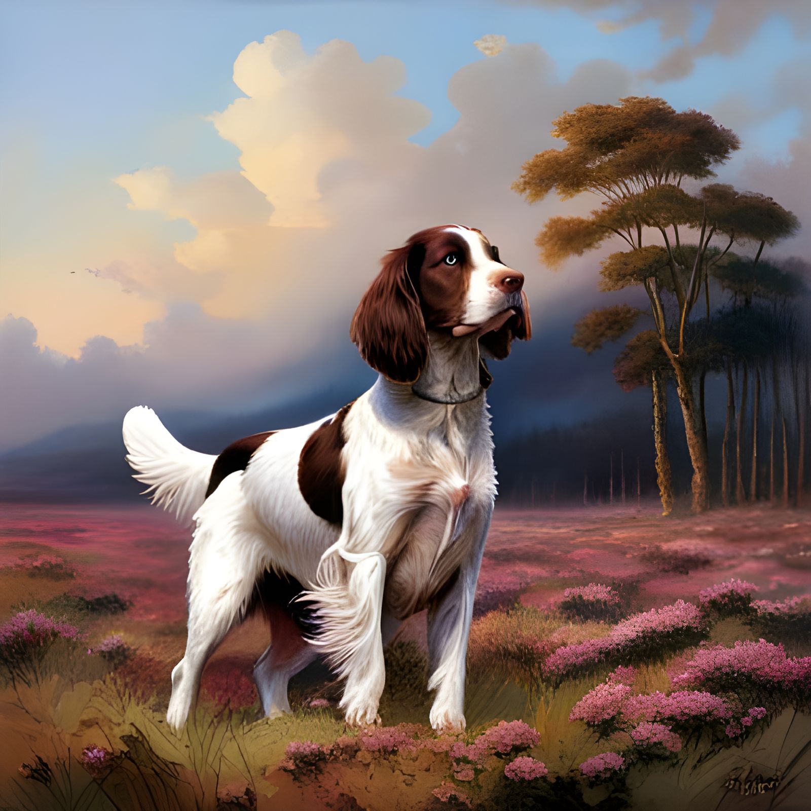Springer Spaniel dog