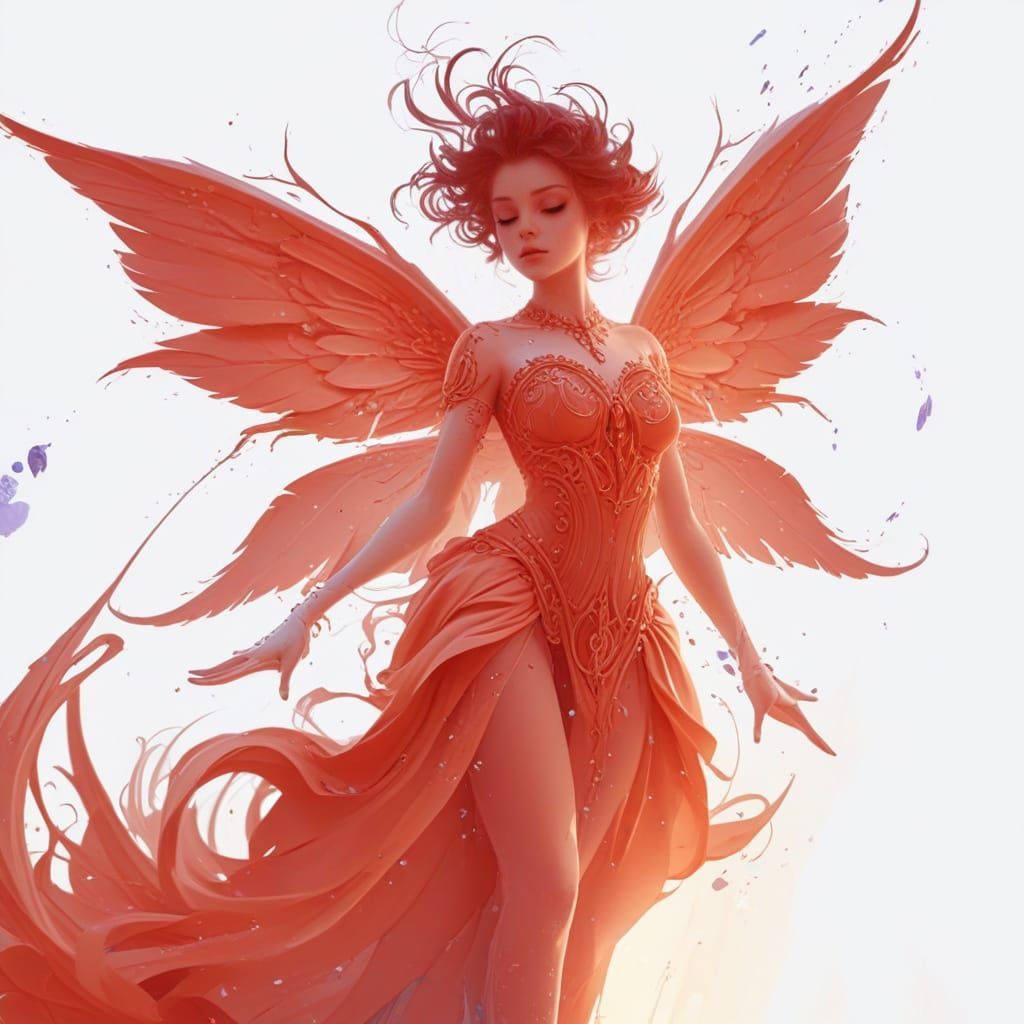 Magical Portal with Baroque Gothic Pillars