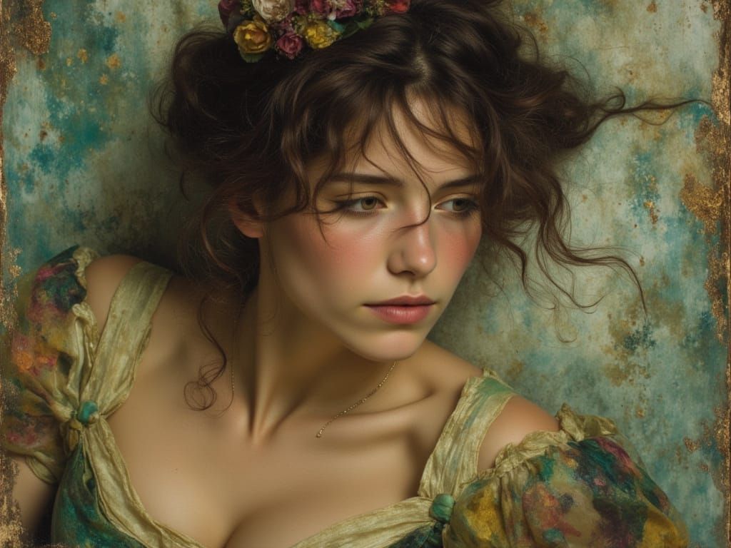 Woman in Siesta Portrait - Concept Art