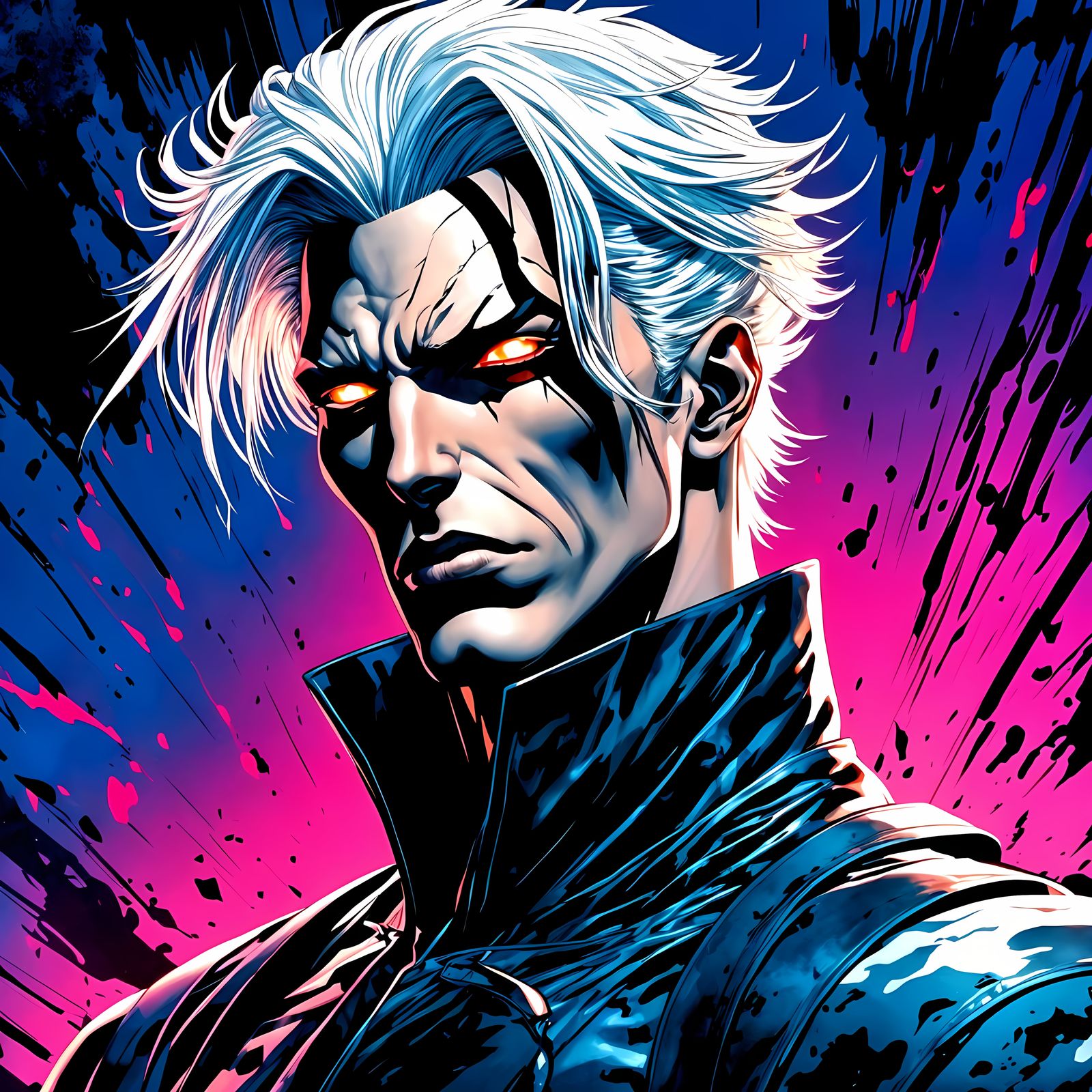 Empress Foleil confronts Baratoum through the Amerhleyne Mir...