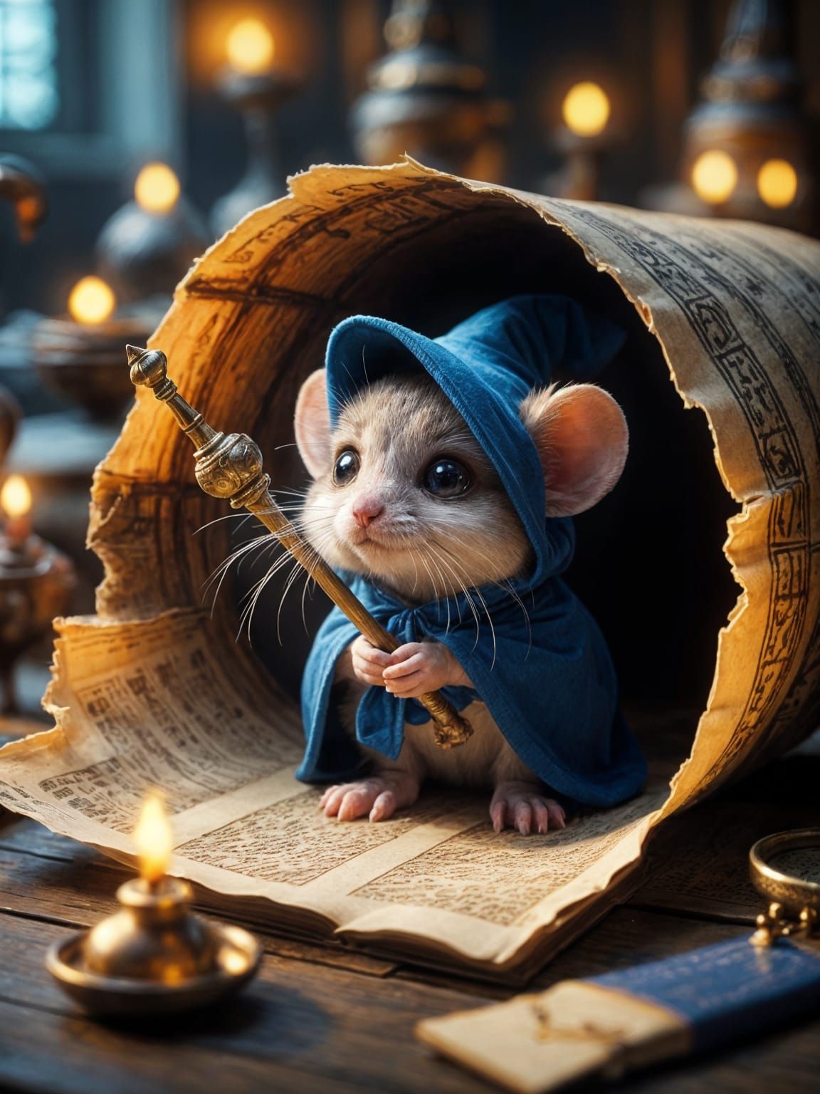 The Miniature Magical Mouse