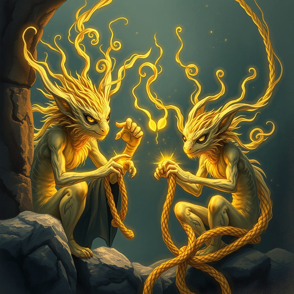 Ethereal Wisps Learn Mizuhiki Knot Art