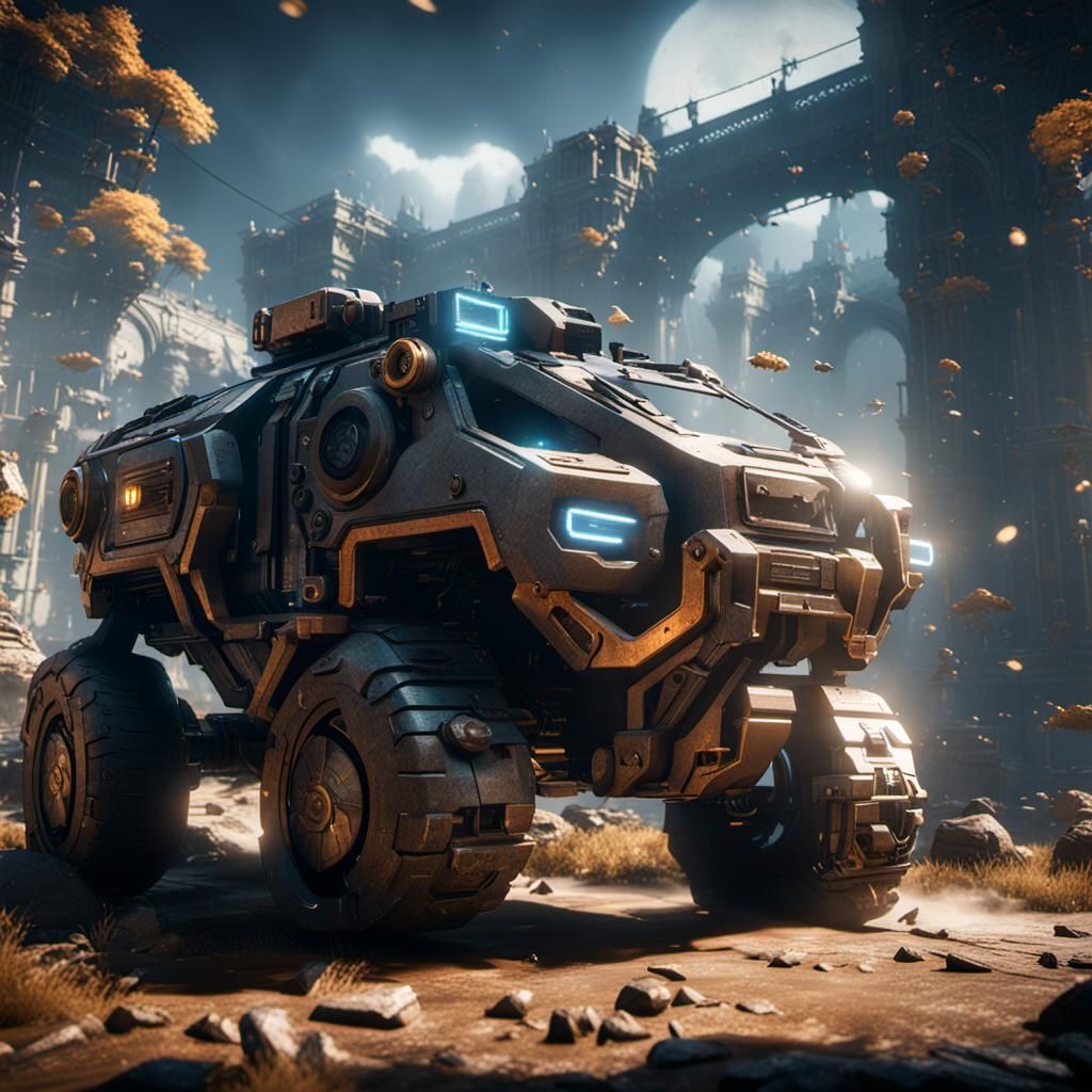 Epic 3D Masterpiece with Intricate Details