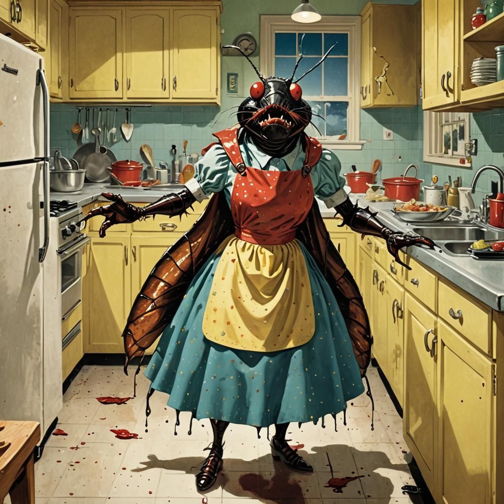 My Mom is a Cockroach!