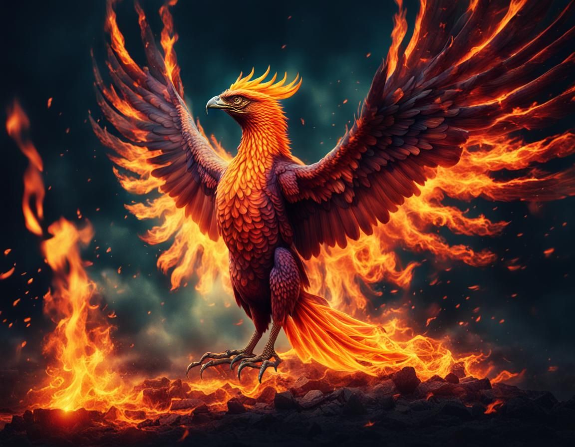Fiery Phoenix Rising: A Cinematic Rebirth