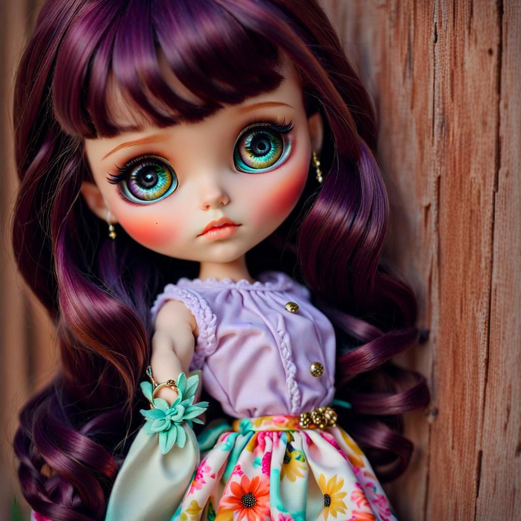 Blythe Doll in Dreamlike Fantasy Colors