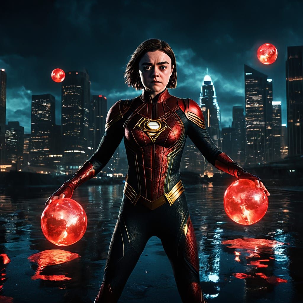 Maisie Williams as Red Lantern