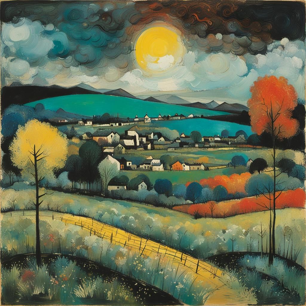 Bridging Modernism in a Surreal Landscape