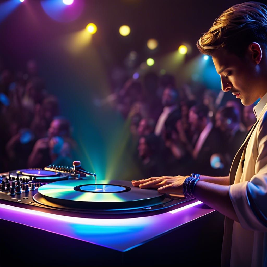 A "DJ Set" (DJ Concert)
