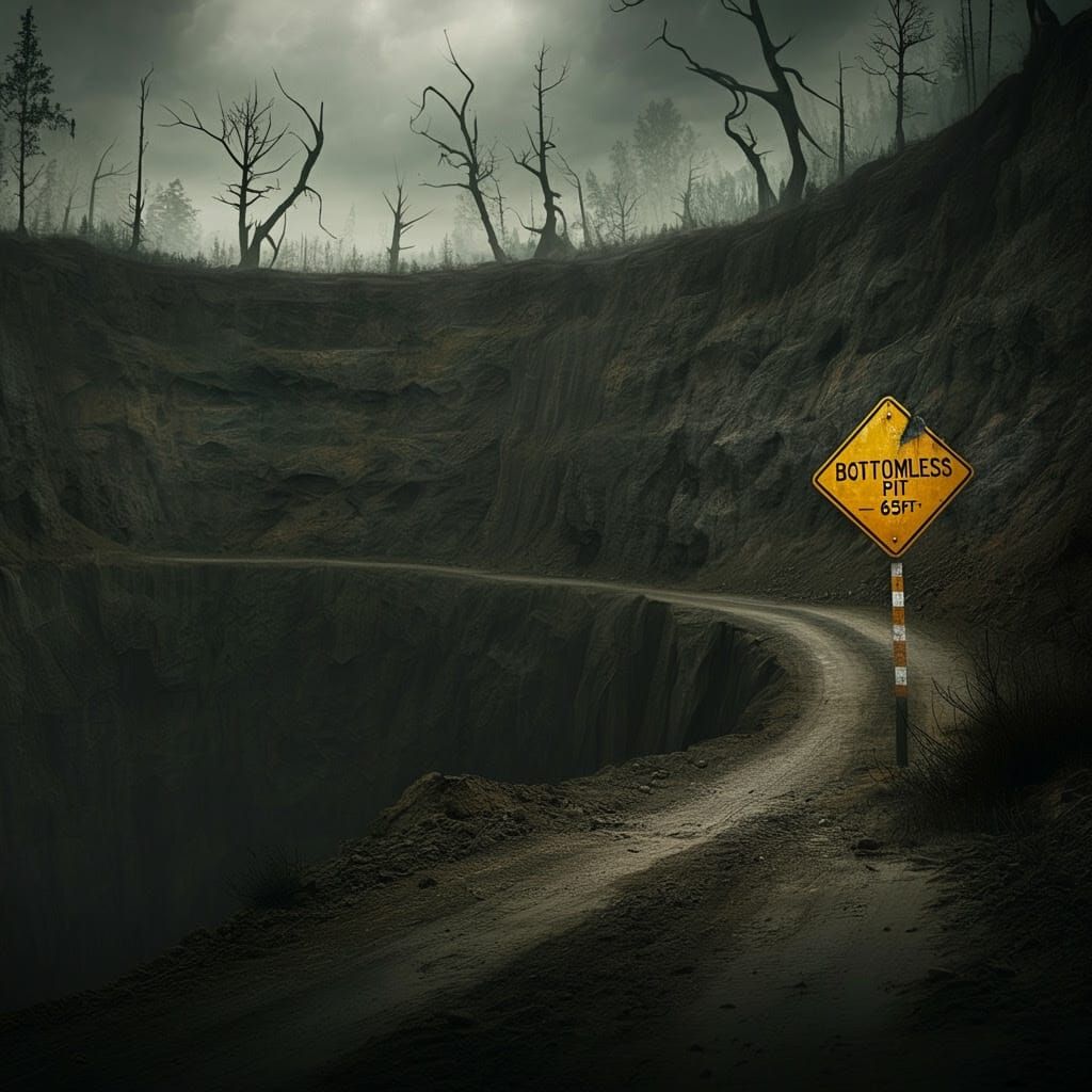Be careful……..it’s deep!