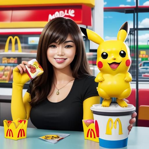 Happy Meal Toy Pikachu