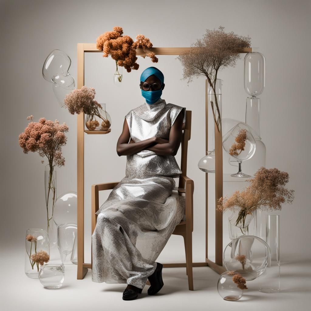 Surrealist Vogue Portrait: Mother Nature and Fertility