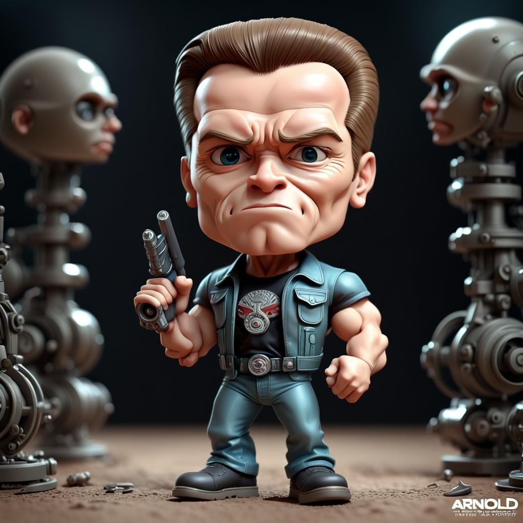 Terminator figurine (B)