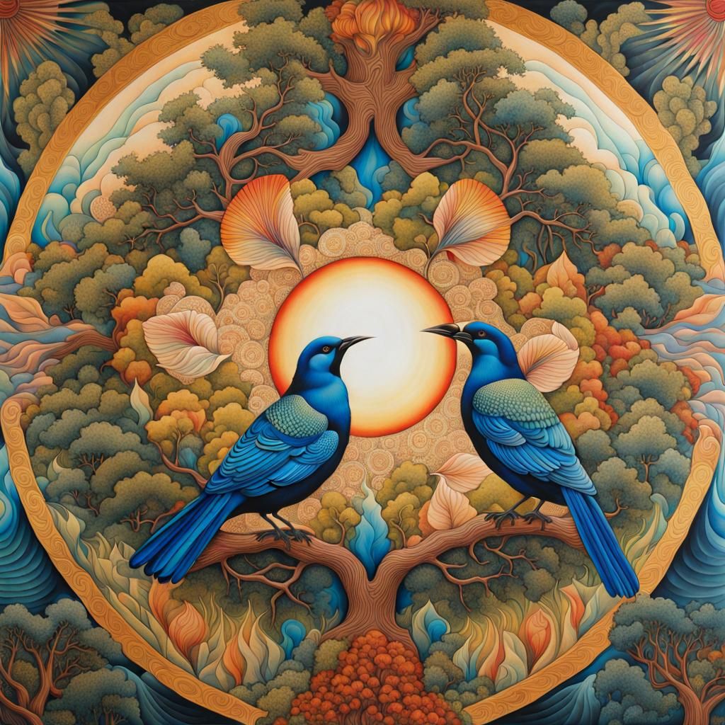 Visionary Art: Mythological Times in Baroque Style