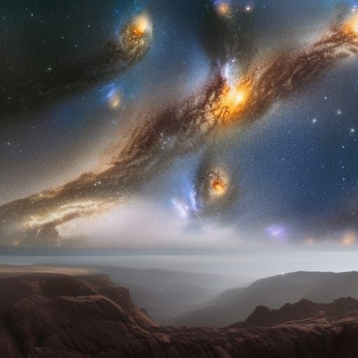 Milky Way Cereal Stars: A Digital Matte Painting