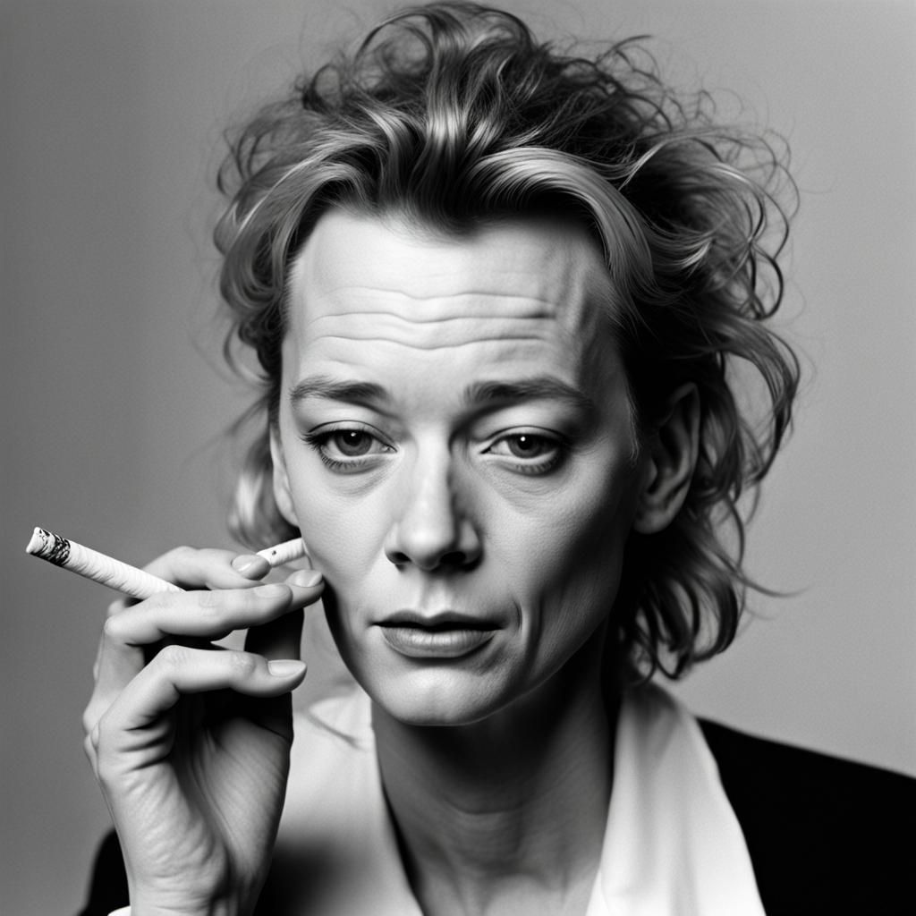 Cinematic Black and White Still Life: Coffee and Cigarettes