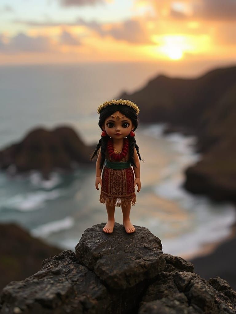 stop-motion animation scene in the style of Tim Burton (Little Nightmares:0.5) (Little Big Planet:0.5) (the Midnight Wal...