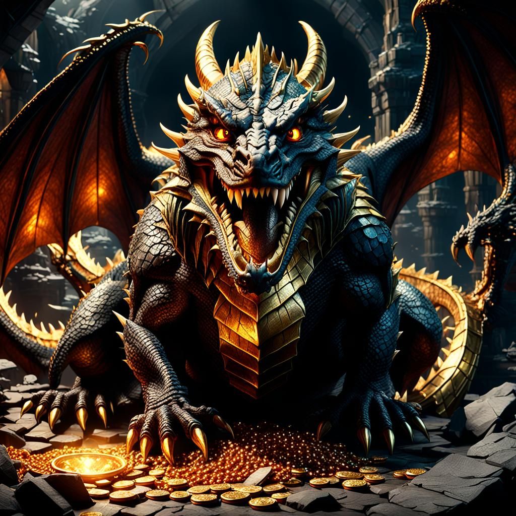 Smaug's Lair: A Dark Fantasy Masterpiece