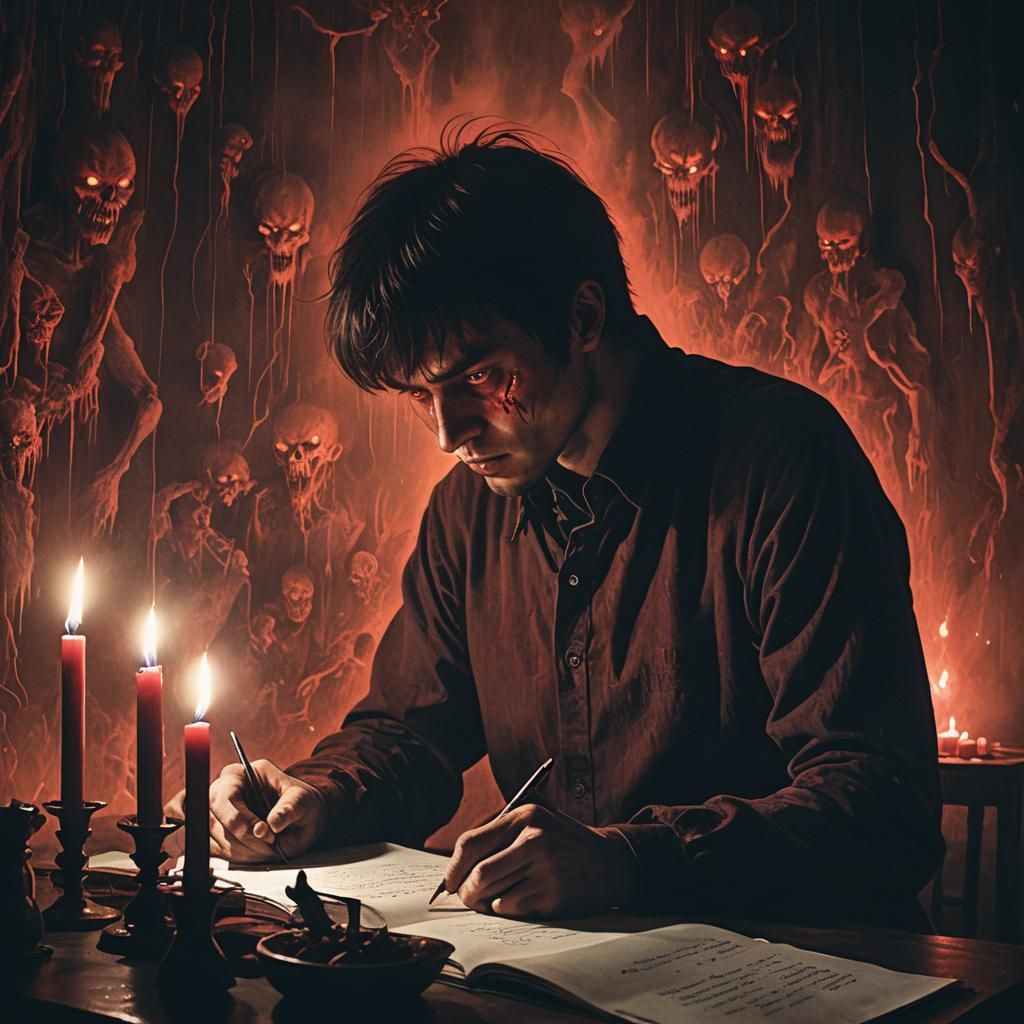 Man Trapped in Hellish Study Session