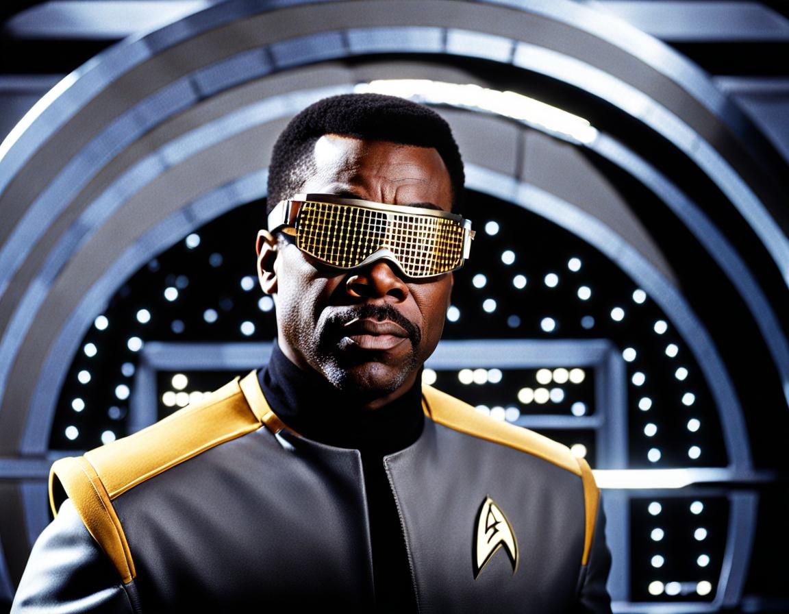 LeVar Burton as Geordi La Forge Portrait