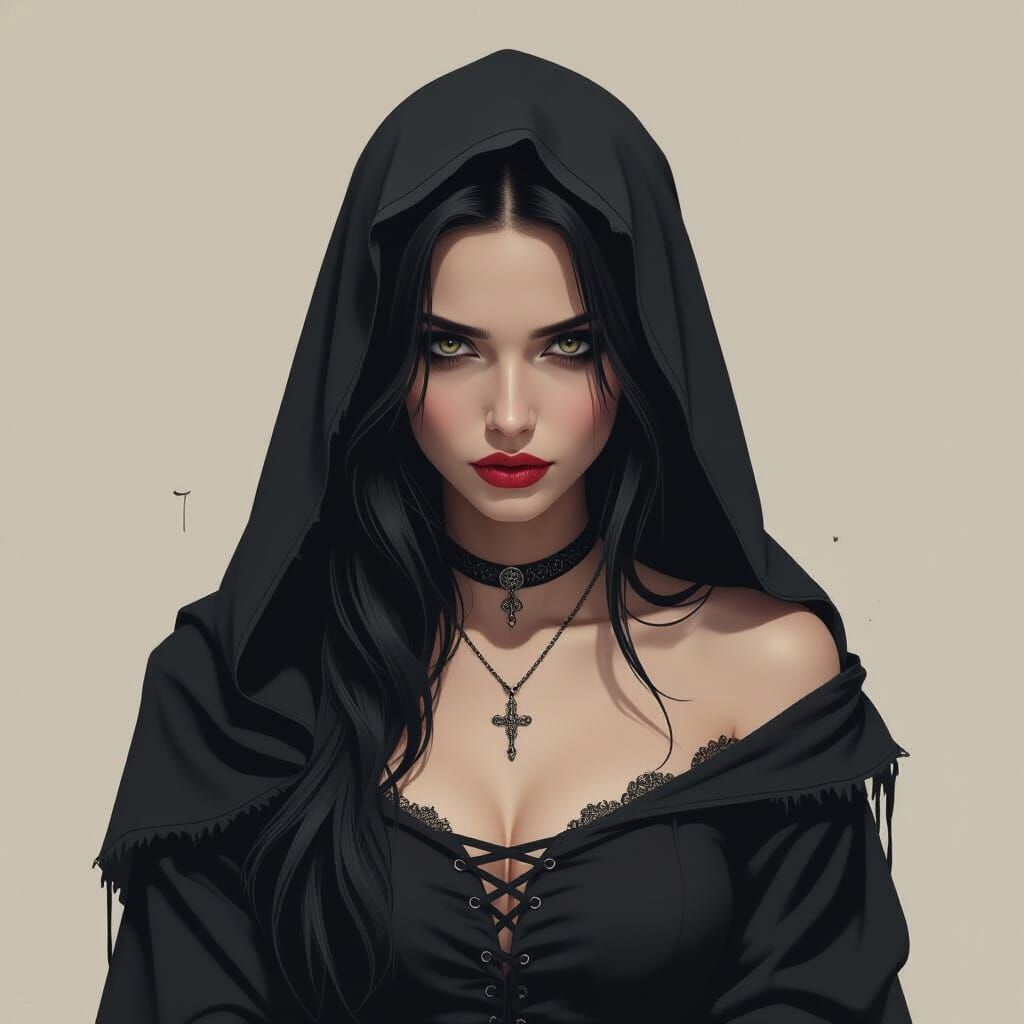 Grief-Stricken Woman and Her Undead Lover